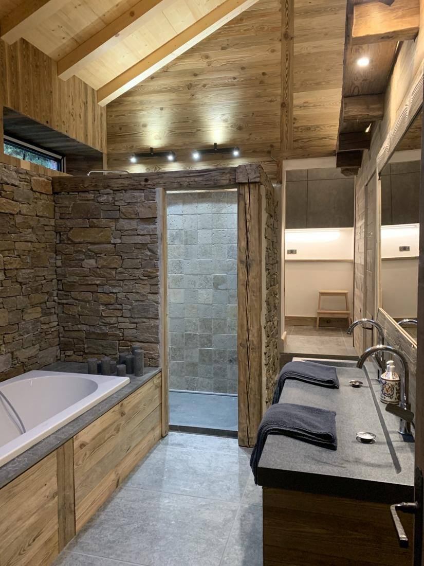 The house bathroom