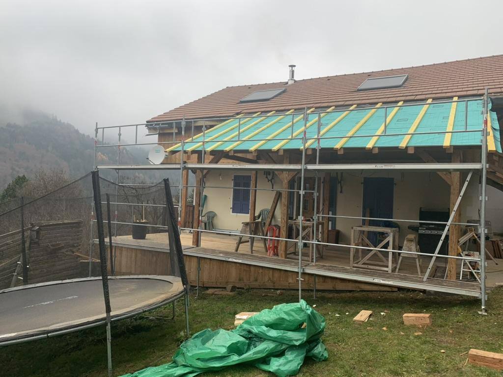 Roof membrane &amp; battens