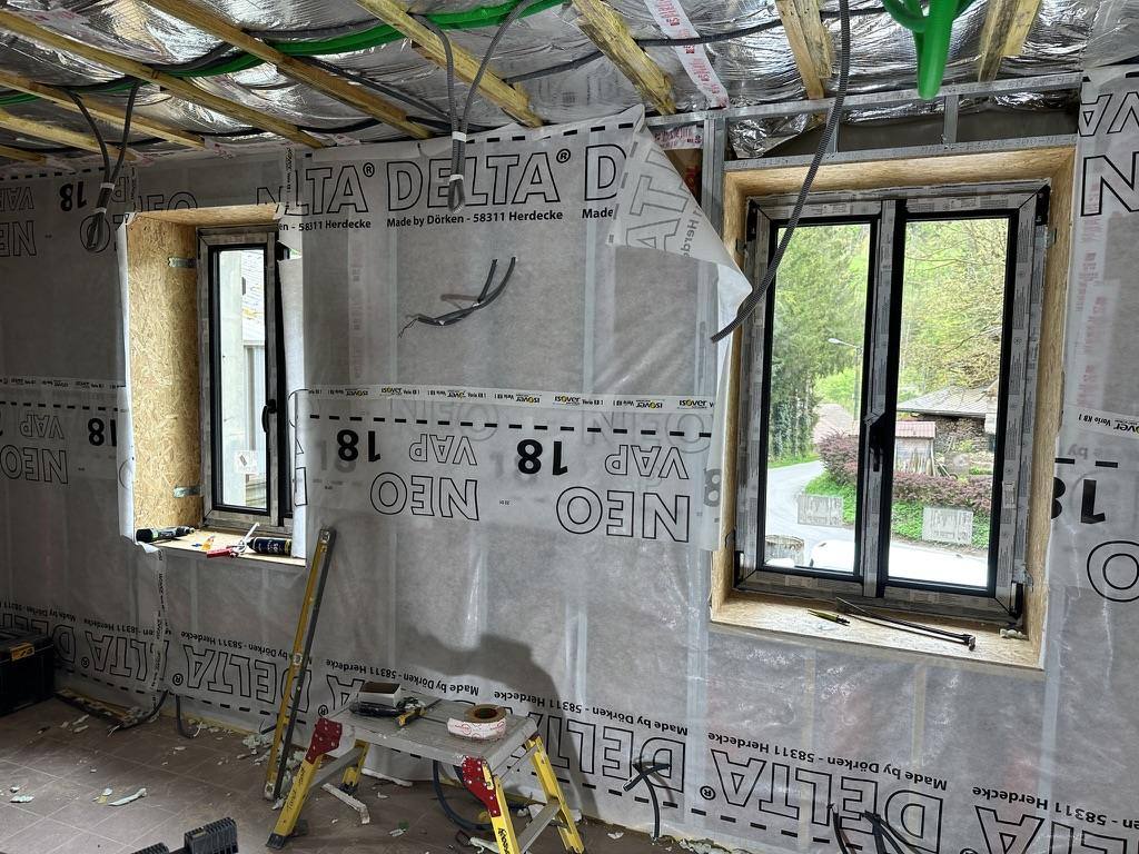 Vapour barrier &amp; new windows